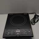 Mueller RapidTherm Portable Induction Cooktop, 1800W Hot Plate Electric Stove Top Burner. 8 Temp Levels, Auto-Off & Pot Detection, LED Display, Child Lock, 4 Programs, Burners for Cooking