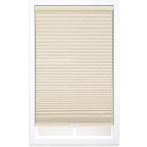 DEZ FURNISHINGS Cordless 1.5" Blackout Cellular Shade, Tan, 35" W x 60" H