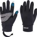 Azarxis Kids Snow Ski Gloves, Children Winter Waterproof Windproof Warm Touchscreen Snowboard Gloves for Boys & Girls (7-8 Years Old, #07 Black)