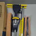 Yocada Sponge Mop Home Commercial Use Tile Floor Bathroom Garage Cleaning Total 2 Sponge Heads NOT 3 Telescopic Handle Squeegee from 42.5 to 52 Inches Easily Dry Wringing only 2 Heads