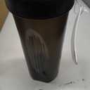 Jacent Protein Shaker Bottle, 24 oz, Leak-Proof Lid, BPA Free, Dishwasher Safe, Freezer Safe, Gray