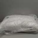 Pillows Queen Size Set of 2, Gusseted Bed Pillows for Sleeping 2 Pack, Luxury Hotel Quality, Supportive Queen Pillow with Soft Down Alternative for Back Stomach Side Sleepers, Machine Washable (Grey)