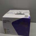 Powerful Mattress Vacuum Cleaner,Handheld Bed Vacuum with UV-C Light, 16Kpa Strong Suction, 30000 RPM Dual Drum Brushes, 140F Hot Air & Ultrasonic Tech, 500W Corded for Quick Dust Removal (Silver)