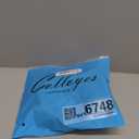 Colloyes Women's Bandeau Bikini Top Strapless Tie Back Bathing Suit Top (Black Polka Dot, Small)