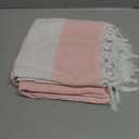 HunnmingRe 1 Pcs 39 x 71 Inch Extra Large Magnetic Beach Towel Oversized Turkish Blanket Cotton XXL Sandproof Towels Huge Big Giant Throw Quilt Blankets for Adult Picnic Camping Travel Pool (Pink)