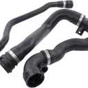 MOTOKU Expansion Tank Radiator Heater Coolant Water Hose kit for BMW 328i 330i 320i 325i 323i