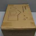 Heated Cat House for Outside Winter with Heater, 100% Weatherproof, Oxford Cloth Insulated Outdoor Cat Shelter with Waterproof Eaves & Escape Door for Outside Stray Barn Cat Grey 20x13x21in