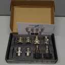 AURORA CAR Pressure Washer Quick Connect Kit, Stainless Steel Pressure Washer Adapter Set, M22-14mm Swivel to 3/8" Quick Connect Fittings, 3/4 Inch Hose Fittings, 8 Pack