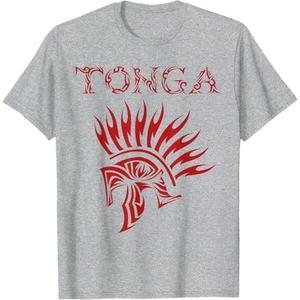 Tonga Tongan Pride Tribal Tattoo T-Shirt (Large)