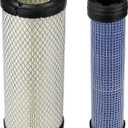 LOCOPOW 11013-7044 Outer & Inner Air Filter for Kubota TA040-93230 TA040-93220 for Kawasaki M131802 11013-7045 11013-7020 11013-7019 Lawn Mover 25 083 01-S 25 083 04-S M131803