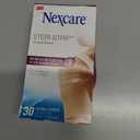 Nexcare Steri-Strip Wound Closure, Breathable Strips Hold Small Wounds Firmly Closed, Great After Sutures or Staples - 30 Wound Closures