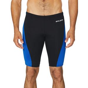 baleaf Men's Swimsuit Swim Jammers Athletic Training Swimwear Durable Team Lap Swimming Racing Competition, M
