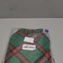 Kuoser Waterproof Dog Coat, Reversible Dog Jacket for Small Dogs, Adjustable Durable Doggie Winter Coat Warm Cozy Puppy Cold Weather Apparel from Small to Large Breed, Christmas Green S (Small (Pack of 1))