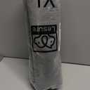 LE SURE XL Washable Dog Bed Cover Replacement Flannel Plush Fleece Cover for Orthopedic Pet Mat 41x29x3.5 Inches, Grey