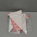 JOYMEMO 5 Pieces Strawberry Pennant Banners - Pre-Strung Strawberry Single Sided Paper Triangle Flag, Strawberry Party Decorations for Girls, Berry Themed Birthday Party Baby Shower Supplies