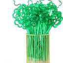 Gersoniel St. Patrick's Day Pens Shamrock Ballpoint Pens Plastic Shamrock Shaped Pens Black Ink Party Favor Ballpoint Pen for School Kids Office Supplies Birthday Graduation Presents (36 Pieces)