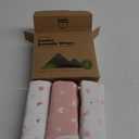3-Pack Organic Baby Swaddle Sleep Sacks - Swaddles for Newborns, Infant 0-3 Months, Baby Girls, Boys, Soft & Snug Newborn Sleep Sack, Nursery Swaddling Blankets (Butterflies) (One Size)