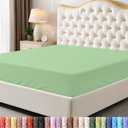 Utopia Bedding Queen Fitted Sheet - Bottom Sheet - Deep Pocket - Soft Microfiber - Shrinkage and Fade Resistant - Easy Care -1 Fitted Sheet Only (Sage Green)