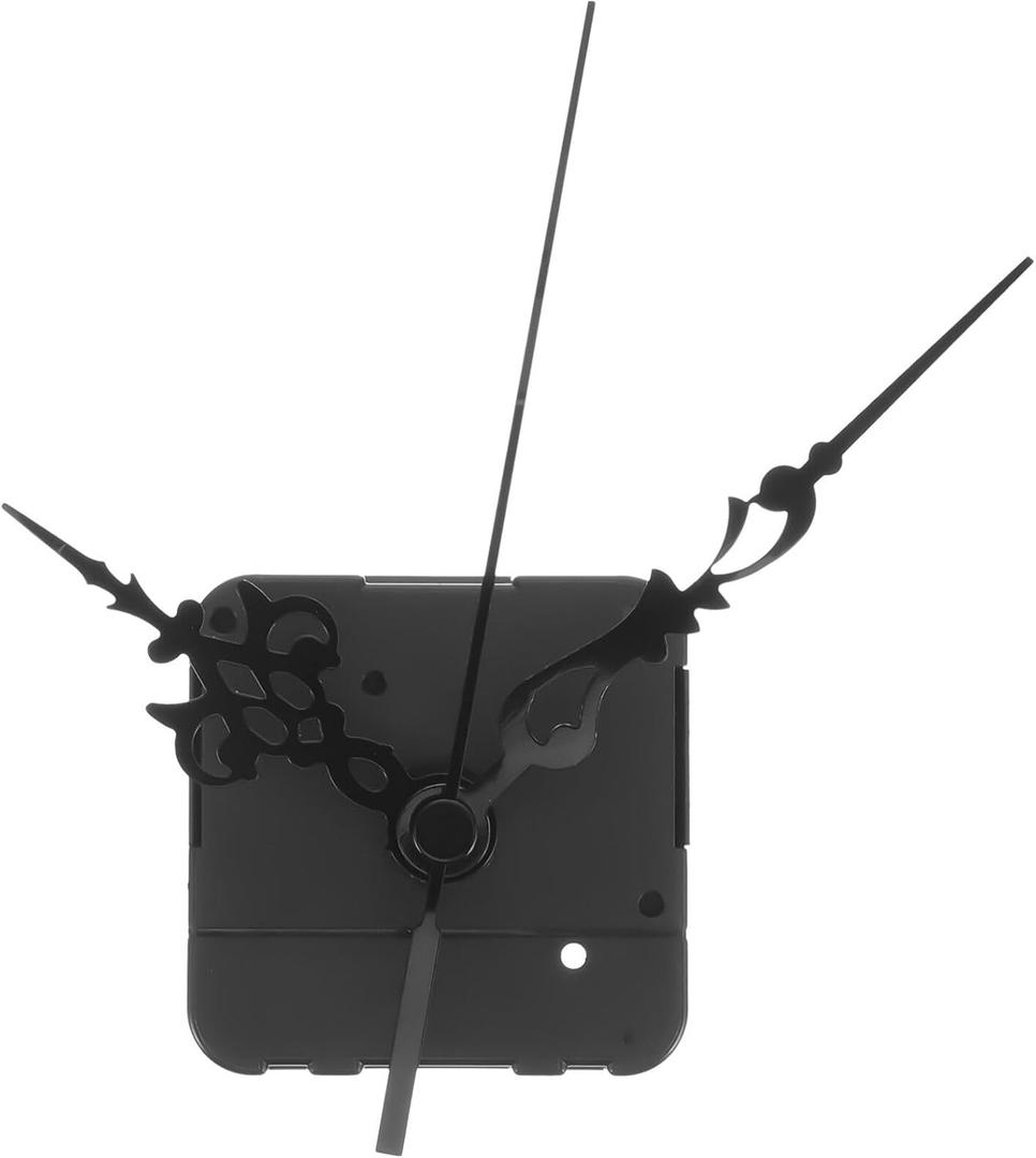 Angoily Quartz Clock Movement Replacement Kit: Mute Reverse Backwards Clock with Hands - Motor Parts Mechanism