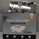 Heated Blanket Queen Blanket - Fast Heating Electric Blanket, Soft Flannel Heated Queen with 4 Time Settings,10 Heating Settings, Warm Gifts for Women & Mom & Grandma(84"x90"Cow Print Blue) (06 - Blue Ombre-white)