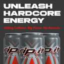 Rip-It Energy Drink | Power | Sharp Citrus Flavor | 12-Pack (16oz Cans) | 160mg Caffeine | Smooth Finish | Ignite Focus | Hardcore Energy That Rips! (EXP 05/01/26)