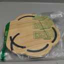 360 Rotating Magnetic Wooden Tonies Shelf for Toniebox 1 & 2, Pine Petal-Shaped, Holds 10-20 Figures, Storage Shelf for Kids' Playroom, Gift for Kids Who Love Tonies(Natural)