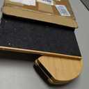 Dog Steps for Bed,Extra Wide Dog Stairs for Large Dogs,3-Step Bamboo Pet Ramp Assist Large Senior/Older Dogs or Pet(Up to 160 Pounds) Get to Couch Or High Bed (H:24 inch)