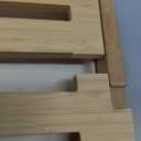 Bamboo Bread Slicer Guide: Bread Cutter for Homemade Bread Loaf - Adjustable and Foldable with Crumb Tray