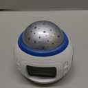 LED Projection Alarm Clock 4.1 x 4 x 3.2in Sky Projector Digital Alarm Clock Projection Light Clock with Music Thermometer Calendar