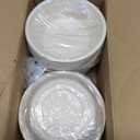 32oz Disposable Salad Bowls 150Pack, Big Paper Bowls, Large, Heavy-Duty, Eco-Friendly, Bulk Pack, Compostable Bowls, Biodegradable Made of Sugar Cane Fibers,Perfect For Salad