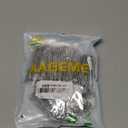 60PCS Stainless Steel Drapery Hook and Pin for Pleated Drapes 4 Prongs Pinch Pleat Clips Traverse Pleater 4 End Curtain Hangers for Window Door Bathroom Curtain