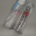 7 Inch Plastic Rain Gauge Replacement Tube, Upgrade Freeze Proof Outdoor Rain Gauges Replacement Plastic Tube for Garden Yard Lawn, Crack Resistance Tube Best Rated, 2 pcs Tubes with 1 Clean Brush