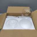 Black and Gold Wall Sconces Set of Two, Modern Wall Sconce Light with Clear Glass Shade,Indoor Wall Light Fixture Wall Lamps for Bedroom, Hallway, Bathroom