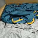 UNP SUV Tent for Camping, 6-Person SUV Tailgate Tent - Easy Set Up with Rainfly, 10'x9'x78in(H) (Ocean Blue)