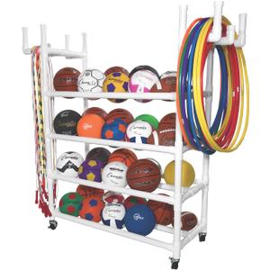 Champion Sports Equipment Cart White