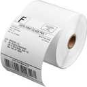SL450 4x6 Shipping Label in 1 Roll (450 Pages per roll) Support Arkscan Label Printers, Compatible w/Zebra LP2844, Zp-450, Zp-500, Zp-505 and Other Brands, It's Designed for Direct Thermal, White.