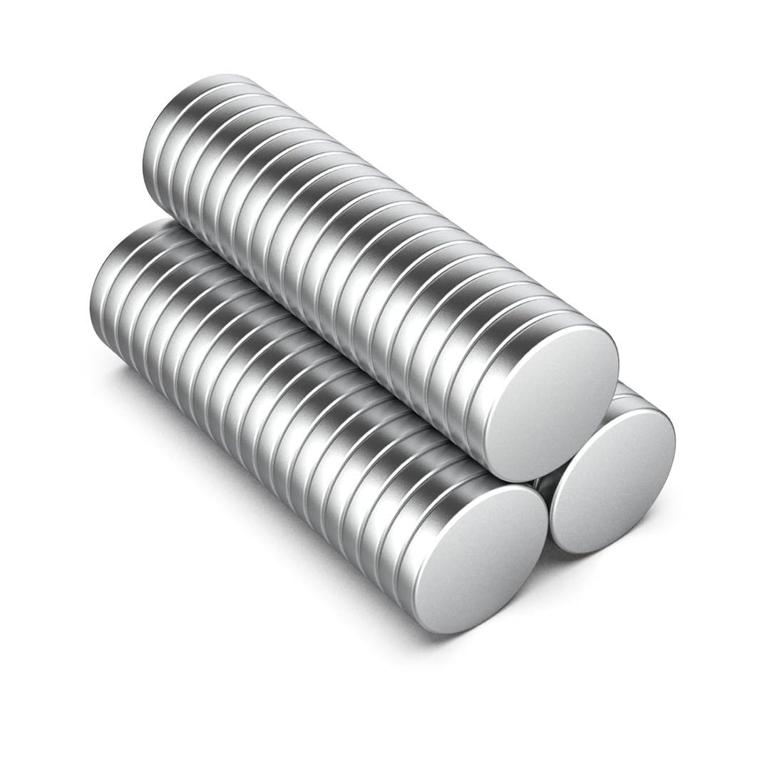 60Pcs N52 Magnets Neodymium,18mm x 3mm Super Strong Round Rare Earth Magnet,Muti-use Premium Neodymium Fridge Magnet,Heavy Duty Magnets Tiny for DIY, Crafts, Office, Dry Erase Board