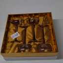 GLASSIQUE CADEAU Small 5 oz Nick and Nora Coupe Cocktail Glasses | Set of 4 | Crystal Pony Style Glassware | Elegant Long Stemmed Goblets for Martini, Gimlet, Daiquiri, Manhattan, Classic Bar Drinks