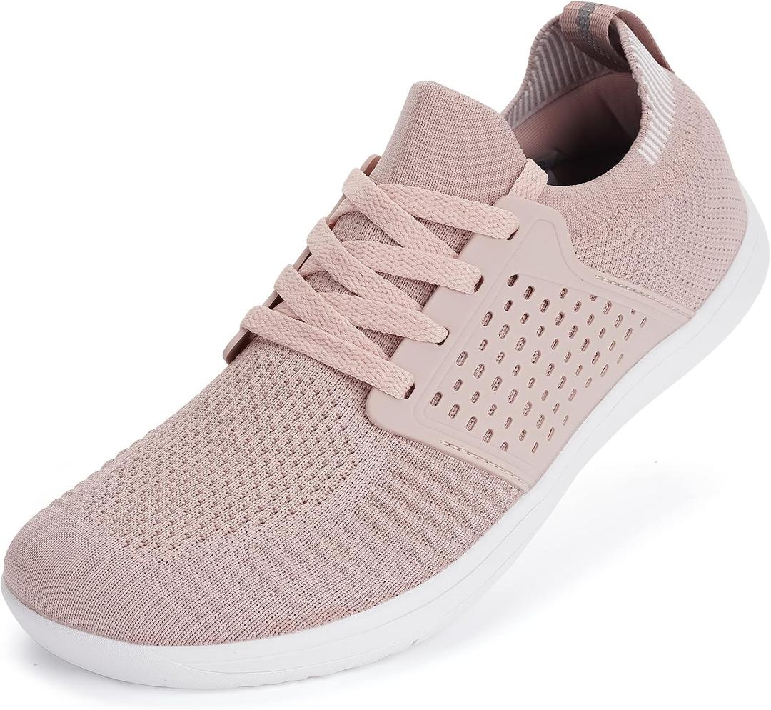 WHITIN Minimus Cross Training Shoes for Women Barefoot Ladies Zero Drop Size 8 Pink 