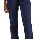 Lee Women's Ultra Lux Comfort with Flex-to-go Utility Pant (16, Mood Indigo)