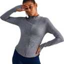 sphinx cat Womens Athletic Long Sleeve Full Zip Running Track Jacket Workout Yoga Sportwear with Thumb Holes Slim Fit (Gray, S)