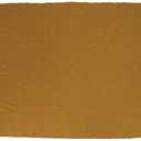 Creative Co-Op Cotton Velvet Quilted Throw, Taupe