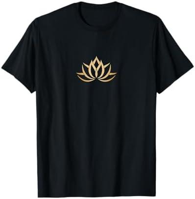 Lotus, Flower, Buddhism Spirituality Namaste Enlightenment T-Shirt L