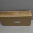 Large Under Desk Cable Management Tray - Heavy Duty Metal Cord Organizer with No Drill Installation for Office & Home Office Desks to Hide Wires & Power Strips (Black, XL)