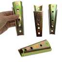 KAFENDA Sectional Couch connectors Combination Sofa connectors, Sofa Armrest Inserts, Sofa Sliding Bed Frame Accessories Furniture Connectors (4PCS Color)