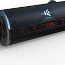 Motorcycle Speakers Bluetooth Waterproof Radio Audio System Built-in Amplifier, 3 Inch Metal Mp3 Player, Great for ATV, Scooter Bike,12 Volt Vehicle, K2BL (Black)