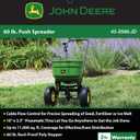 John Deere 60 lb. Push Spreader 45-0566-JD