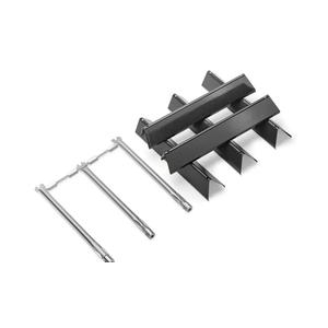 Kalomo Grill Flavorizer Bars Parts for 69787 7636 Weber Spirit E-310, E-320, Weber Spirit II E-310, Spirit 300 Series, Porcelain Steel Grill Burners BBQ Gas Grill Replacement Parts Kit Accessories