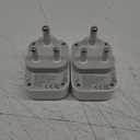 South Africa Plug Adapter 2 Pack, TESSAN Type M Power Adapter with 4 AC Outlets 3 USB Ports(1 USB C), Travel Adaptor US to Botswana Namibia Nepal Bhutan