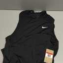 Nike Mens Pro Sleeveless Fitted Training Tee (Black, L)